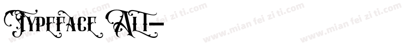 Typeface Alt字体转换